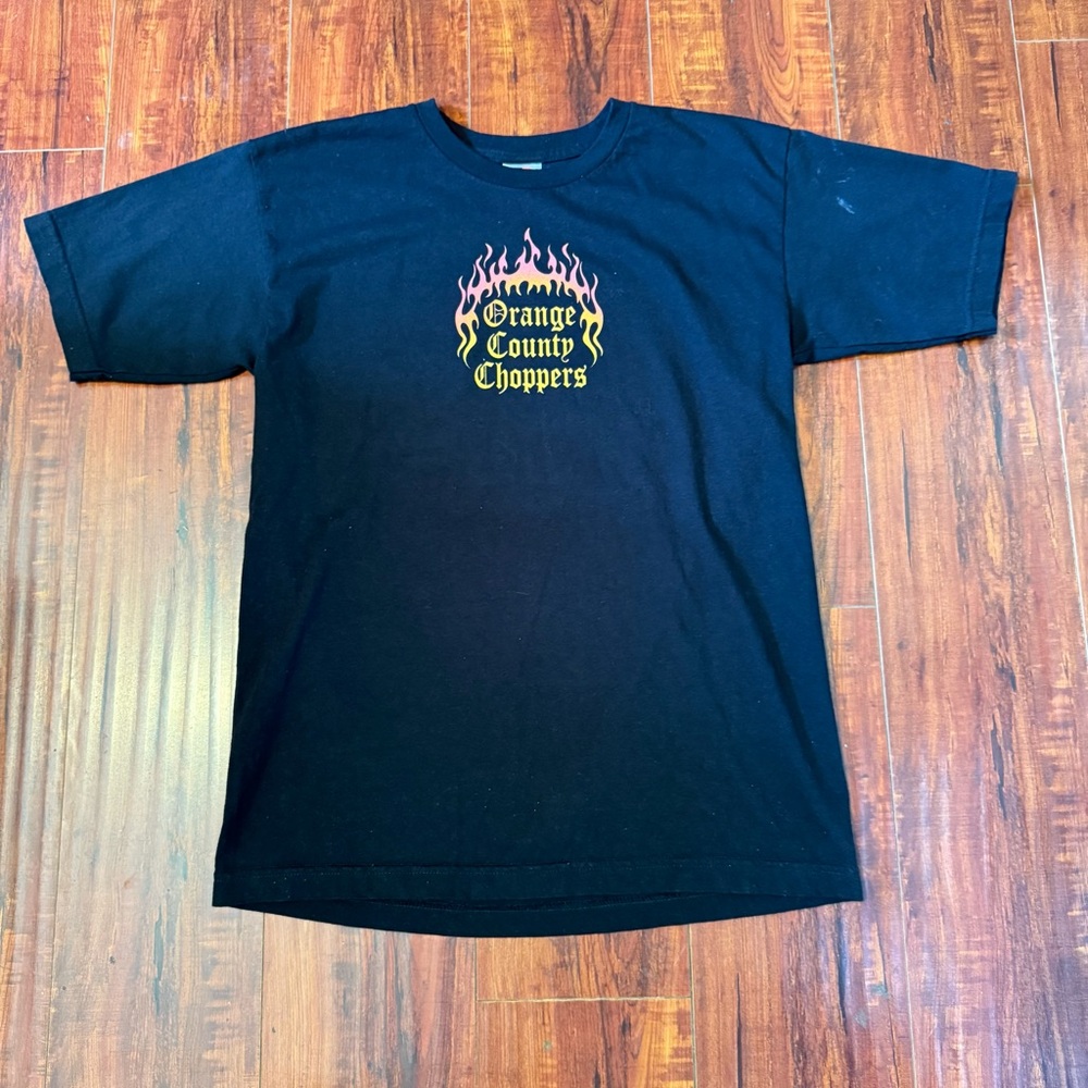 Vintage Y2K Orange County Choppers T-Shirt Blk Sz Med/Fits Small Read Info Blw!